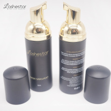 professional safe eyelash extension shampoo cleanser with private label